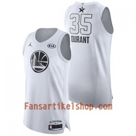 NBA Golden State Warriors Trikot Kevin Durant 35 2018 All-Star Jordan Brand Weiß Swingman - Herren